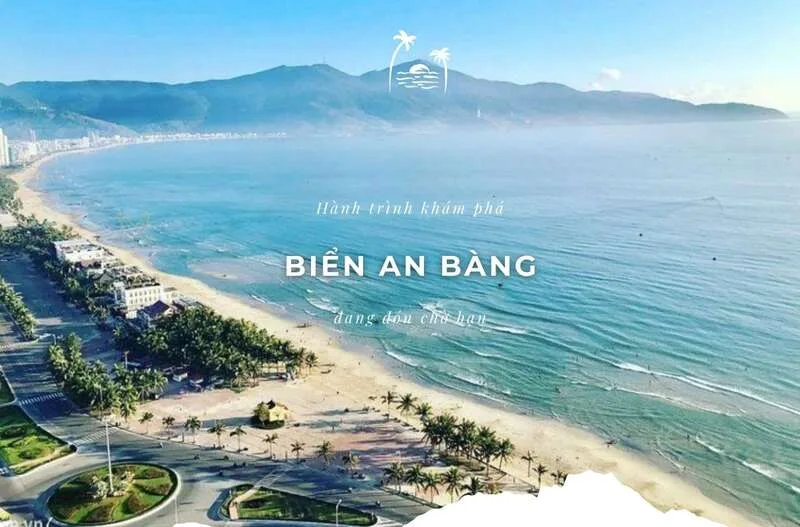 Biển An Bàng là lựa chọn lý tưởng cho du khách muốn nghỉ ngơi sau khi tham quan phố cổ.